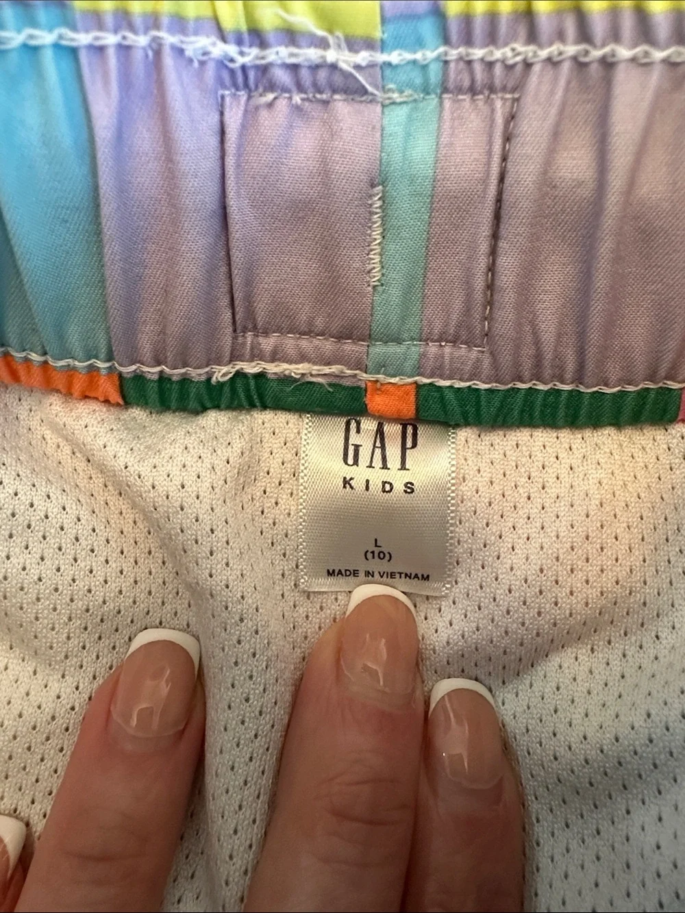 GAP playful checkered